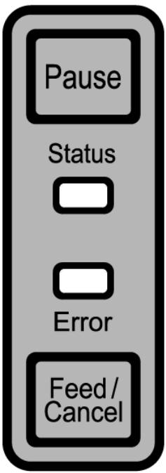 OKI LD640DT - 3-4 Buttons and LED - 1