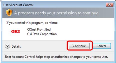 OKI LE840DT - Installation under Windows XP/Server 2003/Vista/Server 2008/7/Server2008 R2 - 3