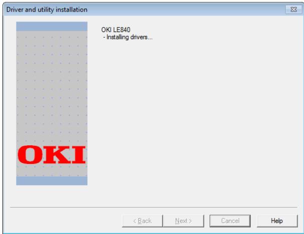 OKI LE840DT - Network printer - 3