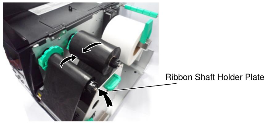 OKI LE850DT - Loading the Ribbon (Cont.) - 1