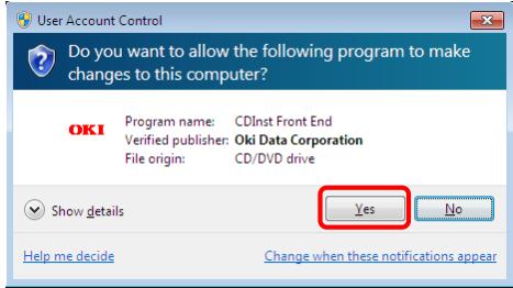 OKI LE850TT - Installation under Windows XP/Server 2003/Vista/Server 2008/7/Server2008 R2 - 2