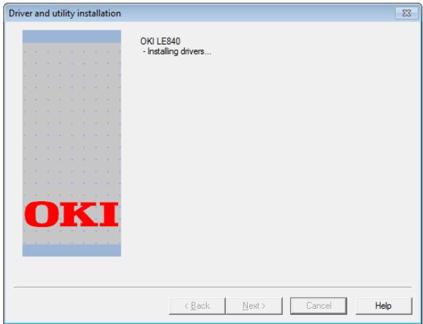 OKI LE850TT - Network printer - 3