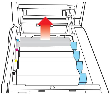 OKI MC560MFP-PLUS - WARNING! - 2