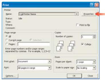 OKI MC560MFP-PLUS - PRINTING PREFERENCES IN WINDOWS APPLICATIONS - 1