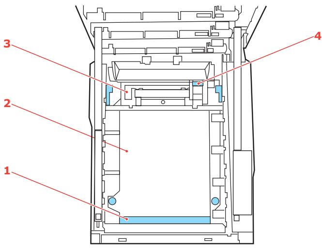 OKI MC560MFP-PLUS - CAUTION! - 1