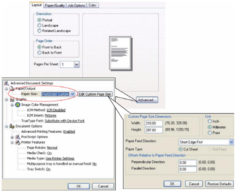 OKI MC560MFP-PLUS - Windows XP/2000 PostScript - 1