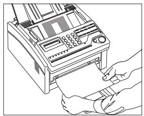 OKI OFFICE84 - como utiliser el alimentador manual de papel - 1