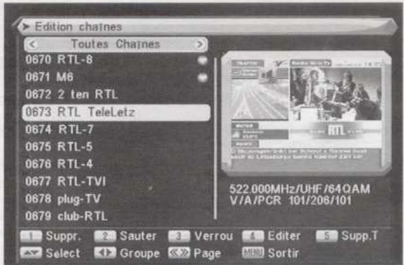 ELAP THEMA 6 - - Classement des chaînes et verrouillage parental des chaînes - 2