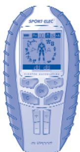 SPORT ELEC SPORT PRO - C key (clear) : - 1