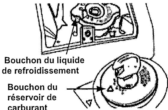 SYM JOYRIDE 125- 200 AVANT 2006 - BOUCHON DU RESERVOIR DE CARBURANT□Plein de carburant - 1