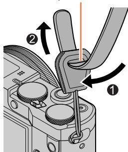 PANASONIC LUMIX DMC-TZ100 - T400TZ401 Fixation de l'adaptateur pour bandoulière - 2