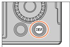 PANASONIC LUMIX DMC-TZ100 - Appuyez sur la touche [DISP.] pour changer l'affichage. - 2