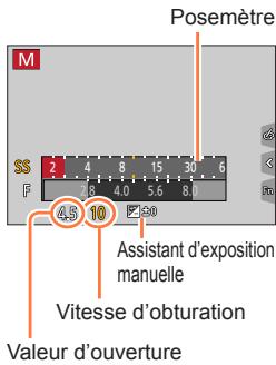 PANASONIC LUMIX DMC-TZ100 - Tournez la molette de contrôle pour régler la vitesse d'obturation et la valeur d'ouverture. - 1