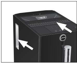 JURA A1 - Installation de la machine - 1