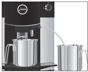 JURA D6 - Cleaning the fine foam frother - 1