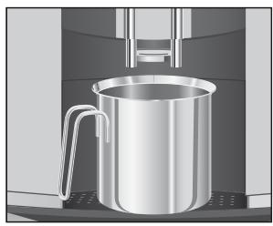 JURA IMPRESSA C5 - Rinçage de la machine - 1