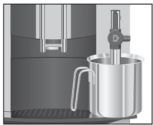 JURA IMPRESSA C5 - Rinçage de la machine - 4