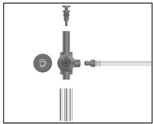 JURA IMPRESSA C5 - Rinçage de la buse Easy-Auto-Cappuccino - 1