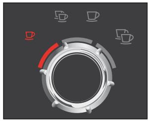 JURA IMPRESSA C5 - Réglages durables en fonction de la taille de la tasse - 1