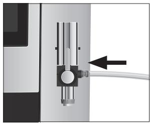 JURA S8 - Raccordement du lait - 1