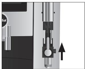 JURA S8 - Démontage et rincege de la buse mousse fine Pro - 4