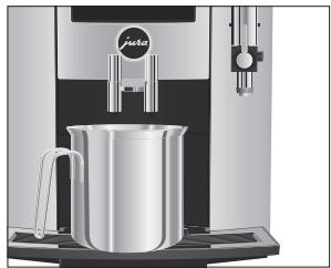 JURA S8 - Allumage de la machine - 1