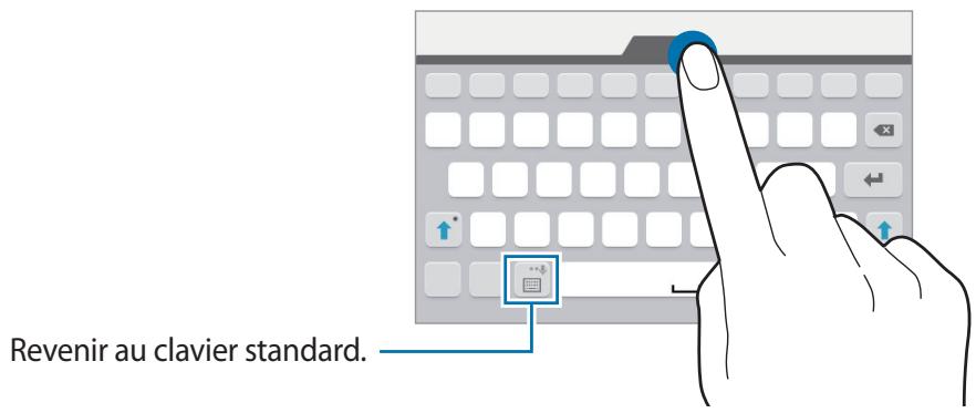 SAMSUNG TAB E - Utiliser les fonctions supplémentaires du clavier - 2