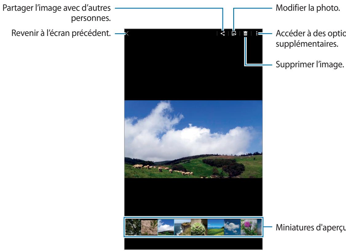 SAMSUNG TAB E - Afficher les photos et les vidés de l'appareil - 1