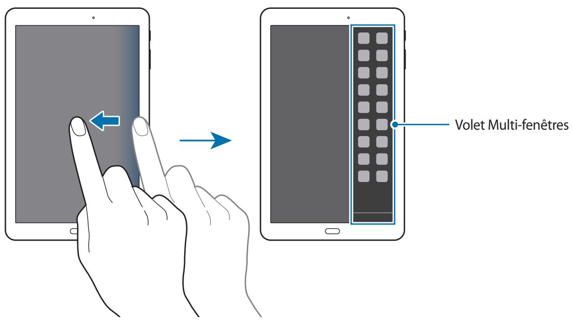 SAMSUNG TAB E - Lancer la fonction Multi-fenêtres - 1