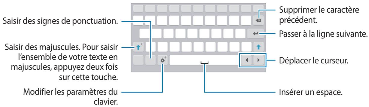 SAMSUNG TAB E - Présentation du clavier - 2