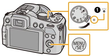 PANASONIC LUMIX FZ200 - Mettez l'appareil photo en marche. - 1
