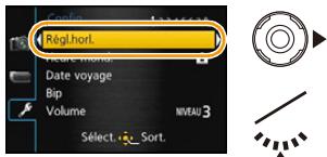 PANASONIC LUMIX FZ200 - Changement vers d'autres menus - 3