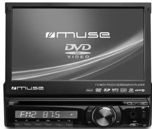 MUSE M-718DR - AUTORADIO LECTEUR DE DVD AVEC USB &amp; SD - 1