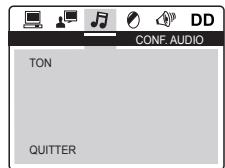 MUSE M-718DR - CONF.AUDIO (CONFIGURATION AUDIO) - 1