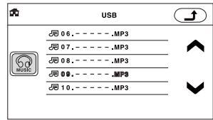 MUSE M-725 DR - LECTURE DE FICHIERS MP3/MP4/JPEG - 1