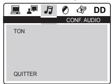 MUSE M-725 DR - CONF.AUDIO (CONFIGURATION AUDIO) - 1