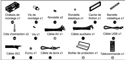 MUSE M-725 DR - DEBALLAGE DE VOTRE AUTORADIO - 1