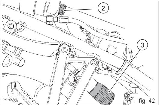DUCATI ST3 - Éléments de réglage amortisseur arrêté (ST3s ABS) - 2