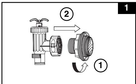 INTEX SF20220R - Instructions d'installation des crépines et des VANNES d'arrêt - 1