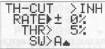 FUTABA 7C - TH-CUT-Throttlecut  Arretmoteur - 1