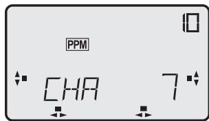 FUTABA FX-18 - La programmation initiale prévoit la voie « 6 » - 1