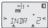 FUTABA FX-18 - Commutateur Dual-Rate (INDR) - 2