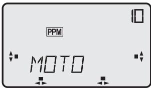 FUTABA FX-18 - Arrêt du moteur (MOTO) - 1