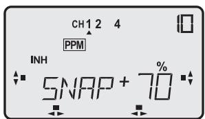 FUTABA FX-18 - Fonction snap-roll (SNAP) - 2