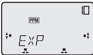 FUTABA FX-18 - Fonction exponentielle (EXP) - 1