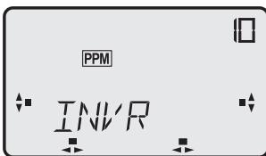 FUTABA FX-18 - Inversion de la course des servos (INVR) - 1