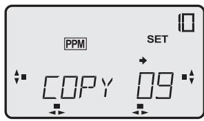 FUTABA FX-18 - Copie de mémoires de modèles (COPY) - 2