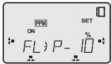 FUTABA FX-18 - Dispositif de mixage flaperon (volets de courbure) -> gouverne de profondeur (FL > P) - 3