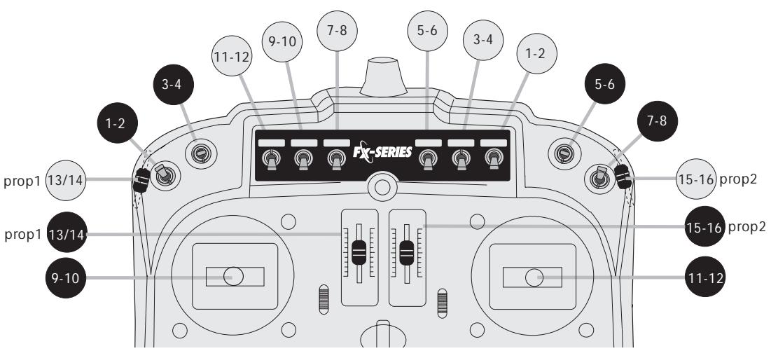FUTABA FX-18 - Anoter: - 1