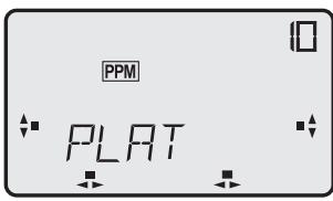 FUTABA FX-18 - Réglage du plateau cyclique (PLAT) - 1